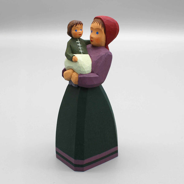 Mutter mit Kind auf Arm von Lotte Sievers-Hahn