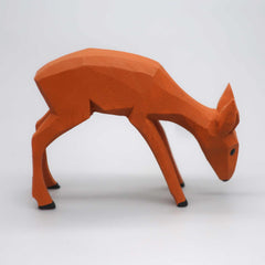 Reh, äsend von Lotte Sievers-Hahn