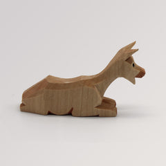 Ziege hell, liegend von Lotte Sievers-Hahn