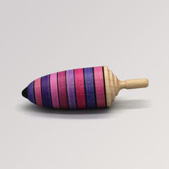 Kreisel Donnerkeil Flieder aus Holz von Mader Kreiselmanufaktur