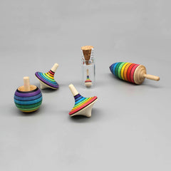 Kreisel Lernset Regenbogen in Box von Mader
