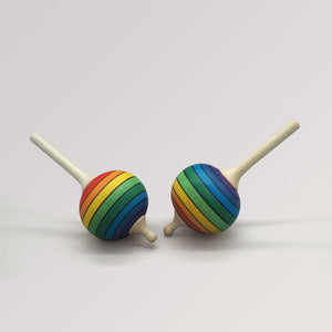 Kreisel Lolly Regenbogen von Mader Kreiselmanufaktur