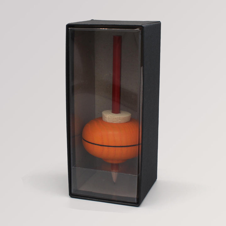 Kreisel Malkreisel orange in Box von Mader Kreiselmanufaktur