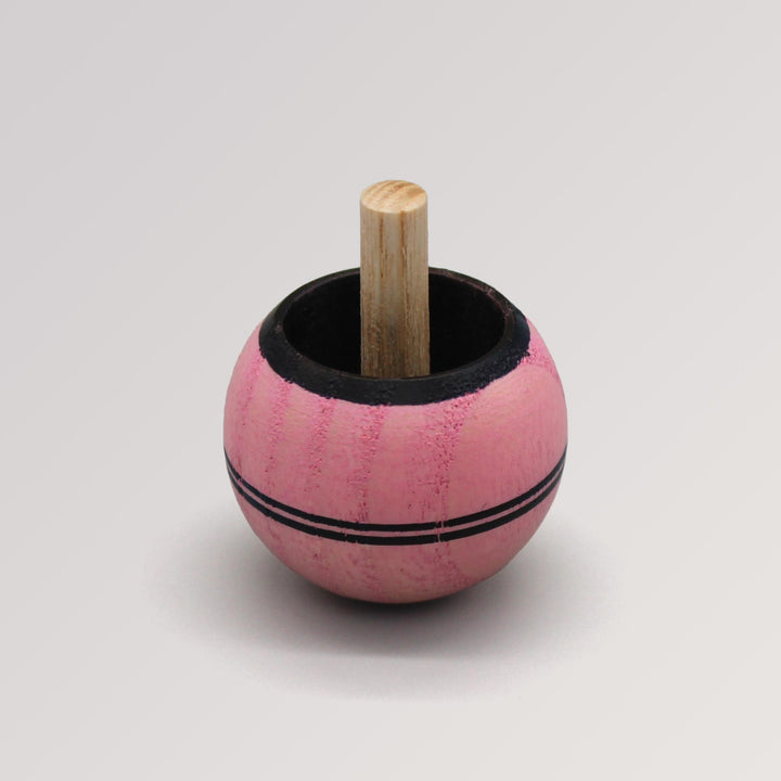 Kreisel Umdrehkreisel Esche in rosa von Mader Kreiselmanufaktur