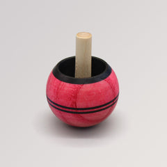 Kreisel Umdrehkreisel Esche in rot von Mader Kreiselmanufaktur