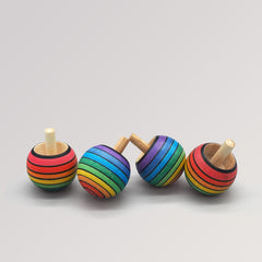 Kreisel Umdrehkreisel Regenbogen von Mader Kreiselmanufaktur