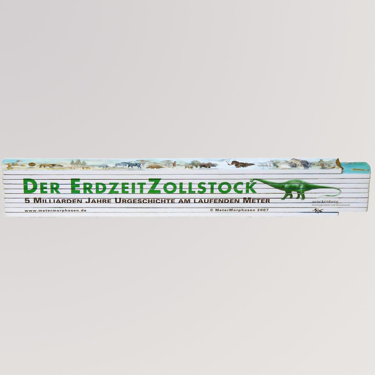 Erdzeit- Zollstock von Metermorphosen