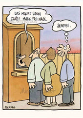 Postkarte - 12 € pro Nase von Modern Times