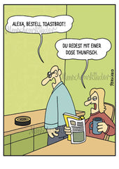 Postkarte - ALEXA von Modern Times