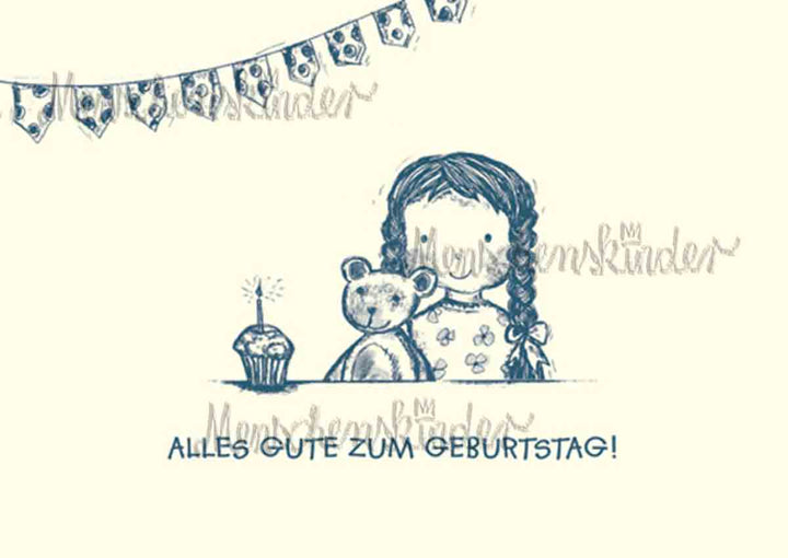 Postkarte - Alles Gute zum Geburtstag! von Modern Times