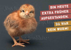 Postkarte - Der frühe Vogel… von Modern Times