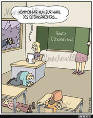 Postkarte - Elternsprechtag von Modern Times