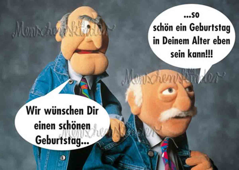 Postkarte - Geburtstagswünsche von Modern Times