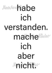 Postkarte - Mache ich aber nicht von Modern Times