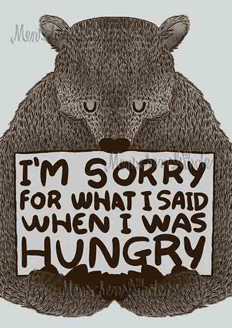 Postkarte - I´m SORRY… von Modern Times