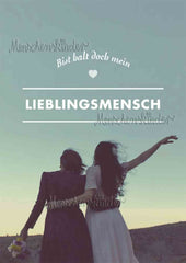 Postkarte - Lieblingsmensch von Modern Times