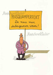 Postkarte - Plusquamperfekt von Modern Times