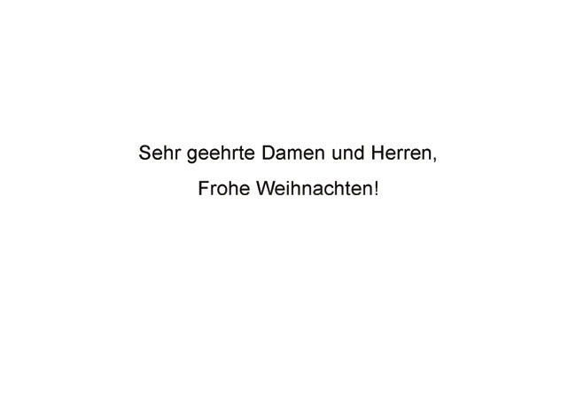 Postkarte - Sehr geehrte Damen und Herren von Modern Times