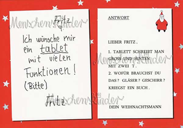 Postkarte - Fritz von Modern Times