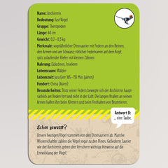 50 Dinosaurier von Moses