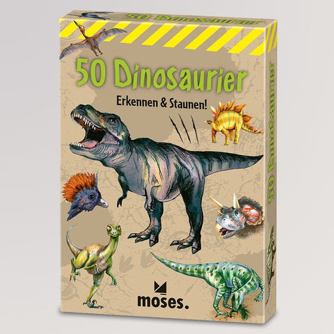 50 Dinosaurier von Moses