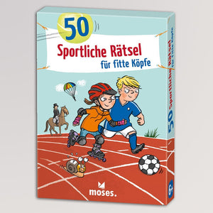 50 sportliche Rätsel für fitte Köpfe von Moses