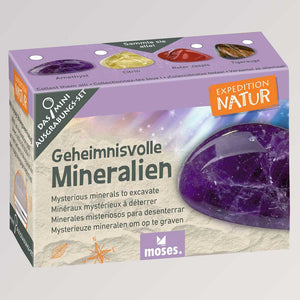 Faszinierende Ausgrabungssets - Geheimnisvolle Mineralien von Moses