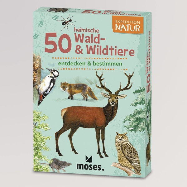 Expedition Natur - 50 heimische Wald-&Wildtiere von Moses