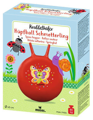 Hüpfball Krabbelkäfer Schmetterling von Moses