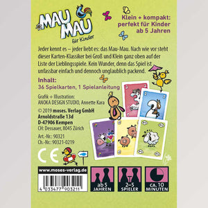 Mau-Mau für Kinder von Moses