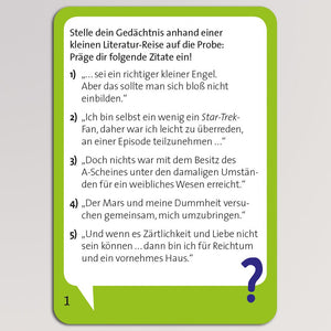 Pocket Quiz, Gedächtnistraining von Moses