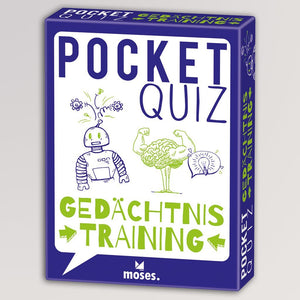 Pocket Quiz, Gedächtnistraining von Moses