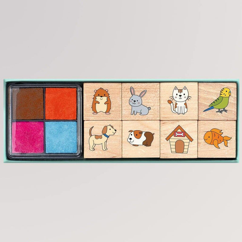 Stempelset Haustiere von Moses