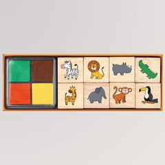 Stempelset Wilde Tiere von Moses