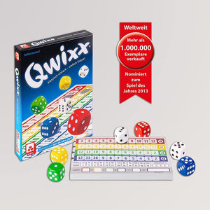 Qwixx, das Original (Nominierung Spiel des Jahres 2013) von NSV