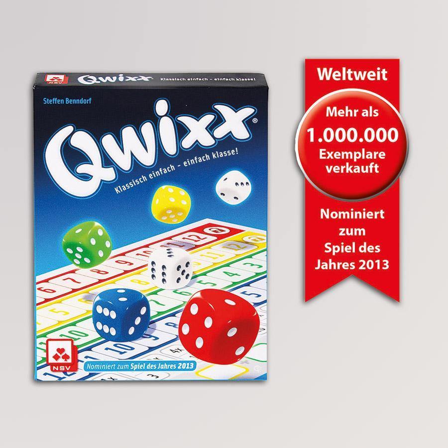 Qwixx, das Original (Nominierung Spiel des Jahres 2013) von NSV