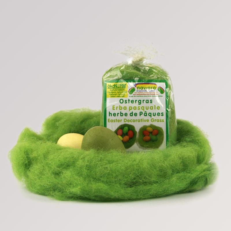 Ostergras von ökoNORM - Osterwolle für Ostereier