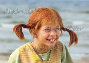 Postkarte - Pippi Langstrumpf von Pippi Langstrumpf