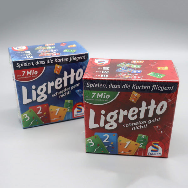 Kartenspiel Ligretto in zwei Farben von Schmidt Spiele