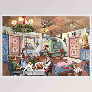 Adventskalender "In der Stube" von Sellmer Verlag