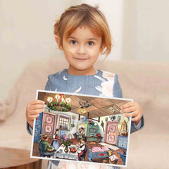 Adventskalender "In der Stube" von Sellmer Verlag