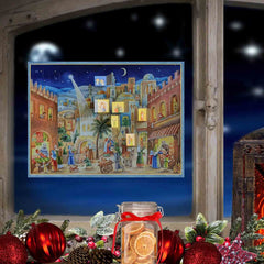 Adventskalender "Zu Bethlehem geboren" von Sellmer Verlag