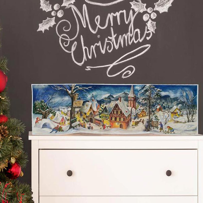 Adventskalender "Kleines Dorf im Winter" von Sellmer Verlag