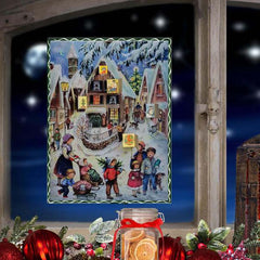 Adventskalender "Weihnachten im Dorf" von Sellmer Verlag