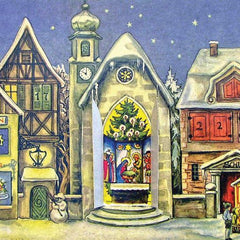 Adventskalender "Die kleine Stadt" von Sellmer Verlag