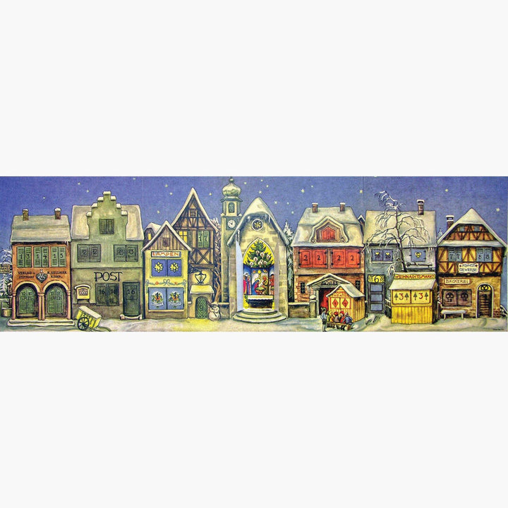 Adventskalender "Die kleine Stadt" von Sellmer Verlag