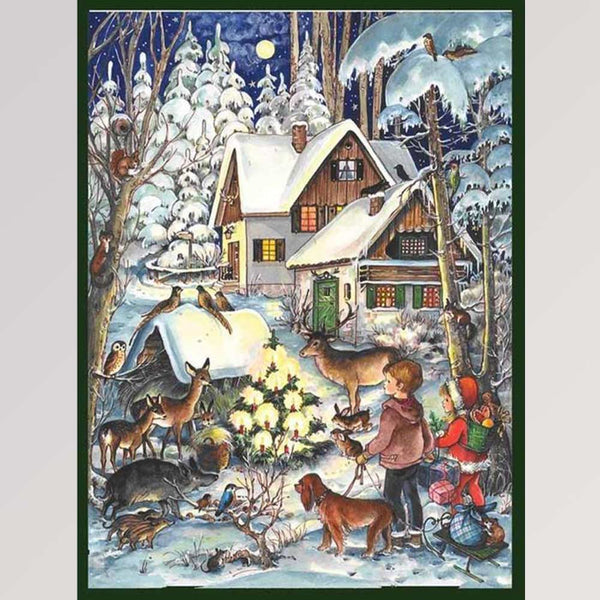 Adventskalender "Winter bei den Tieren" von Sellmer Verlag