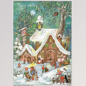 Adventskalender "Winterliches Treiben" von Sellmer Verlag