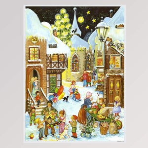 Adventskalender "Wir gehen auf den Markt" von Sellmer Verlag