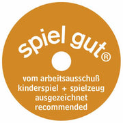 "Spiel Gut" Siegel für Holztiger